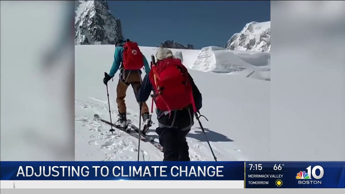 This Skier Helps Track Climate Change - NECN