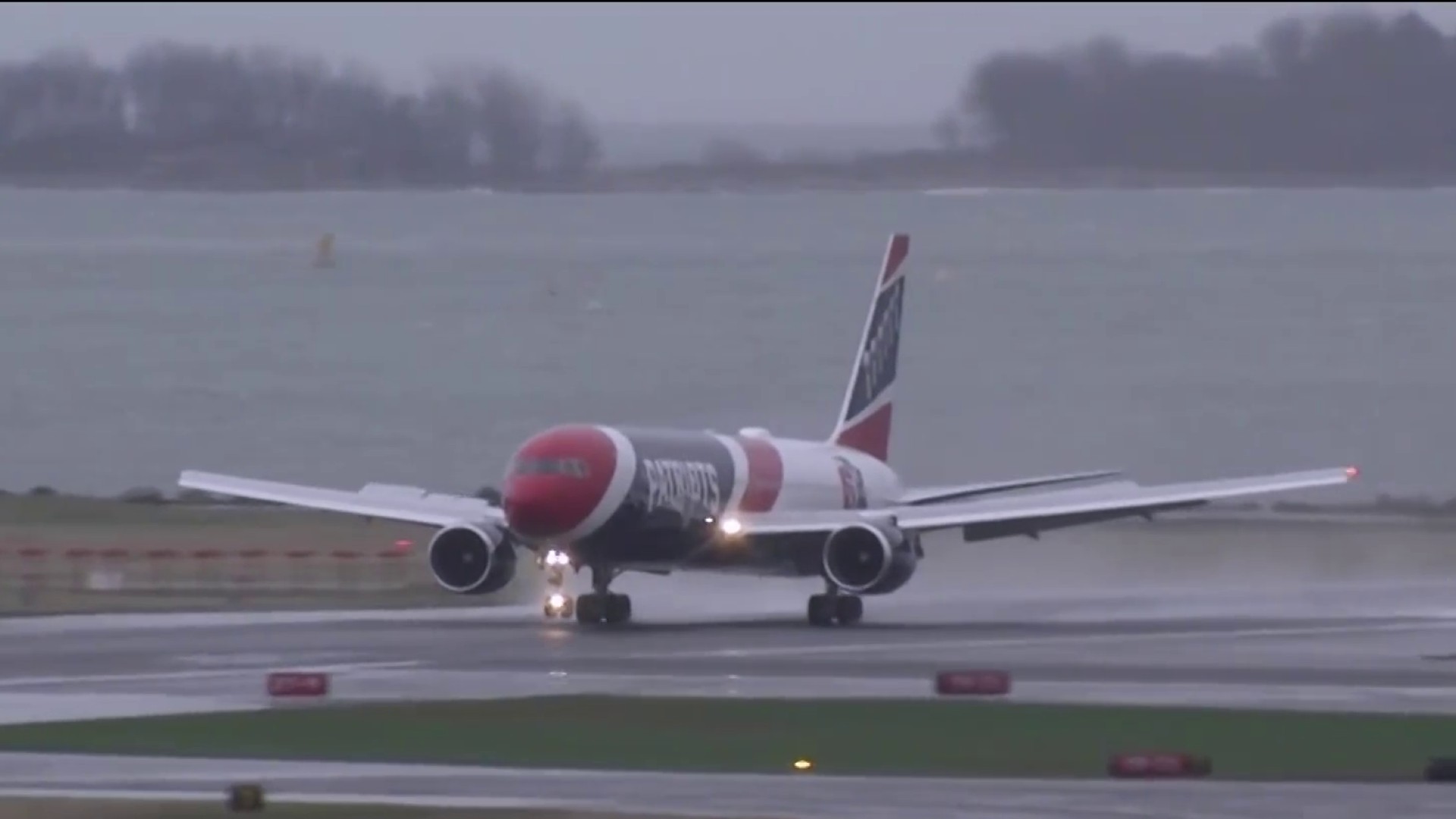 New England Patriots plane returns from China with coronavirus N95