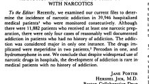 Opioid Epidemic Origins