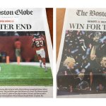 Boston Globe Cover Split