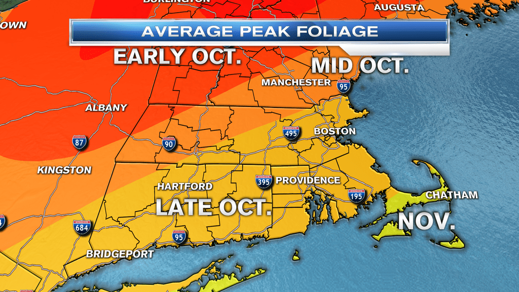 When Is Peak Fall Foliage Around New England? NECN