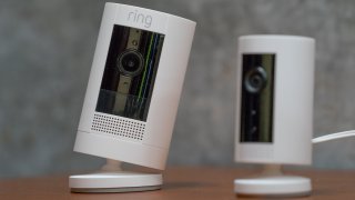 A Ring indoor camera is displayed.