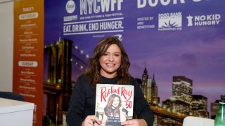 Rachael Ray is taping her show from home and her organizations are donating $4 million to several charities including food banks and animal rescue efforts.