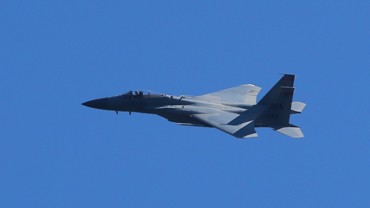 F15 Jets Will Fly Over Boston Today to Honor Front Line Workers. Here