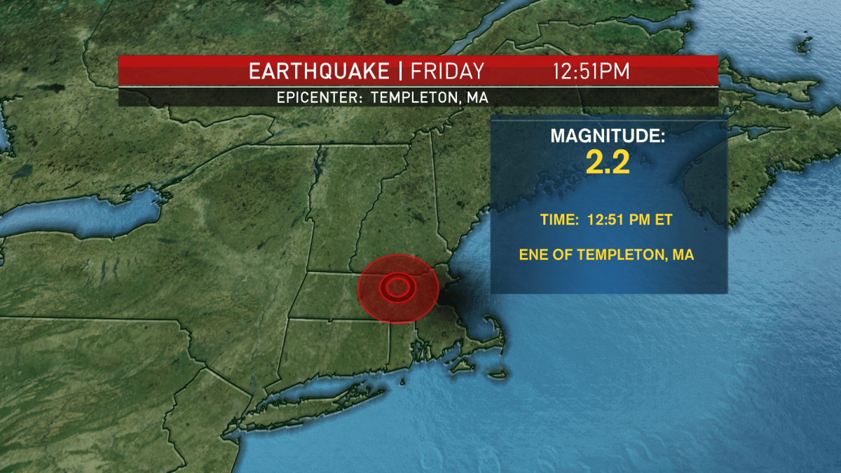 2nd Earthquake in 2 Days Strikes in Massachusetts NECN