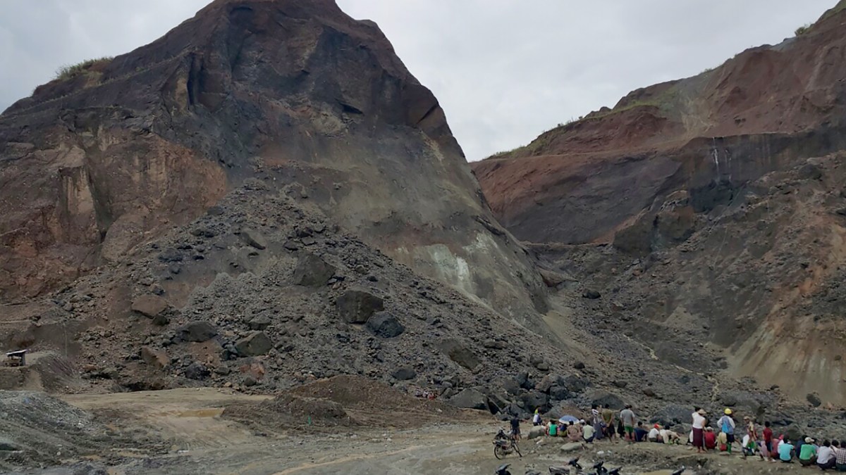 Landslide at Myanmar Jade Mine Kills at Least 162 People ...