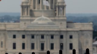 Rhode Island Capitol Building Blury