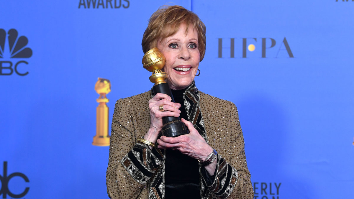 So Glad We Had This Time Together: Burnett Gets Inaugural Globes Prize ...