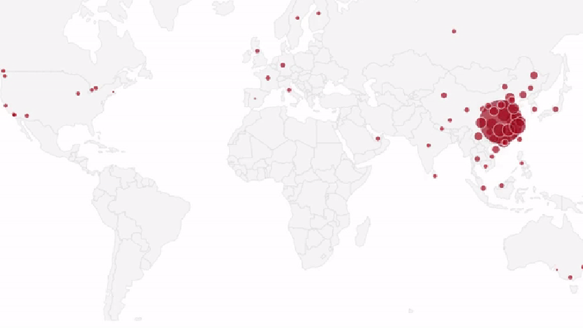 Map: Watch the Coronavirus Cases Spread Across the World – NBC New York