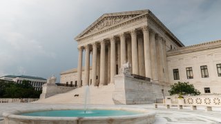 The U.S. Supreme Court building stands in Washington, D.C., U.S., on Tuesday, July 7, 2020.