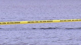 police tape water