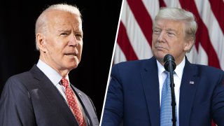 Joe Biden (Left), Donald Trump (right)