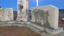 wwii memorial vandalism