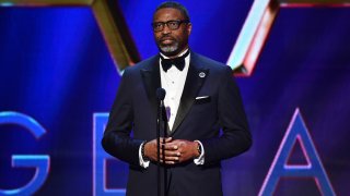 In this file photo, NAACP President and CEO Derrick Johnson speaks onstage during the 51st NAACP Image Awards, Presented by BET, at Pasadena Civic Auditorium on February 22, 2020 in Pasadena, California.