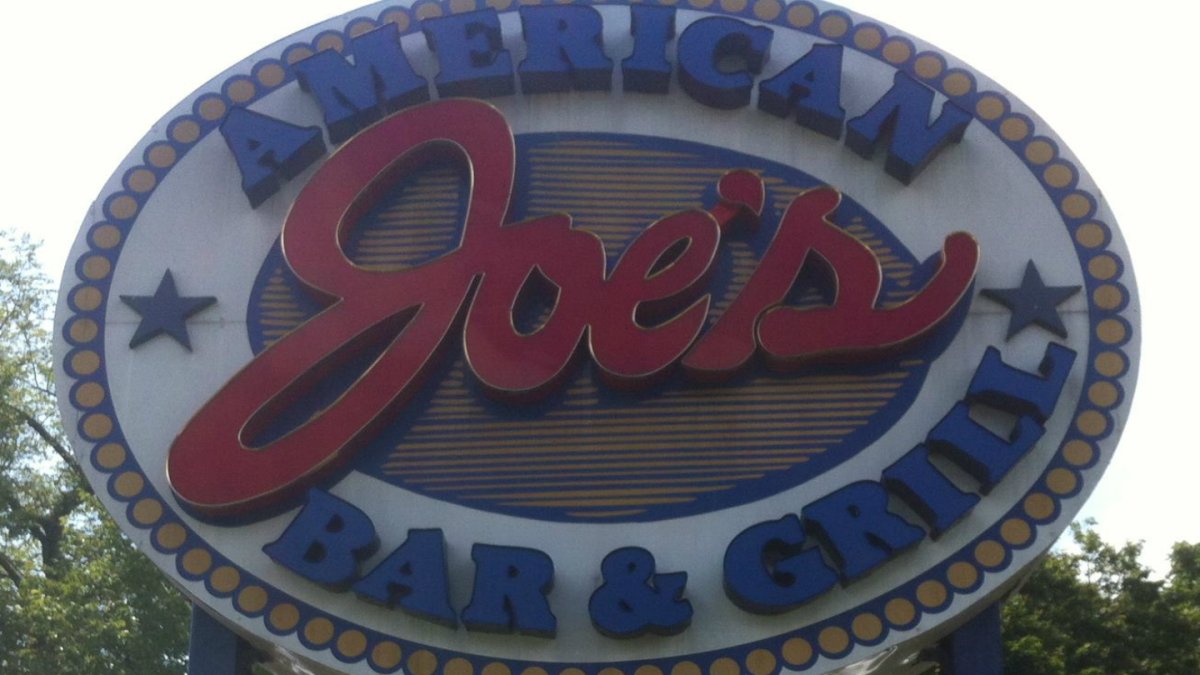 Locations of Joe’s American Bar & Grill in Woburn and Dedham Have