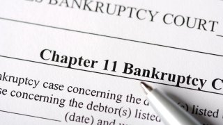 A file photo to illustrate Chapter 11 bankruptcy.