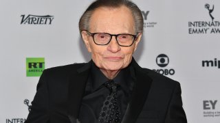 In this Nov. 20, 2017, file photo, Larry King attends the 45th International Emmy Awards at New York Hilton in New York City.