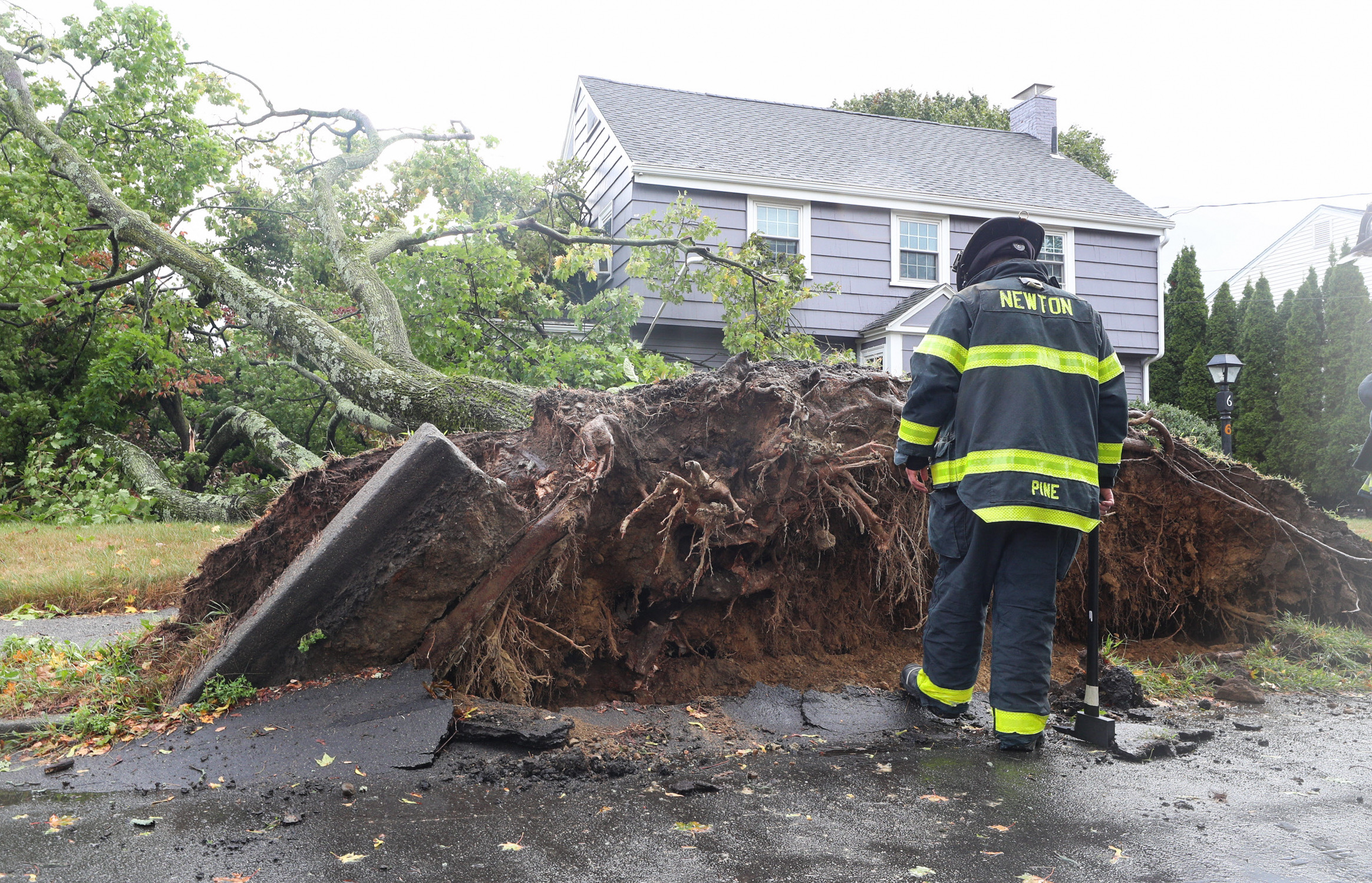 PHOTOS Powerful Storm Causes Damage Across New England NECN