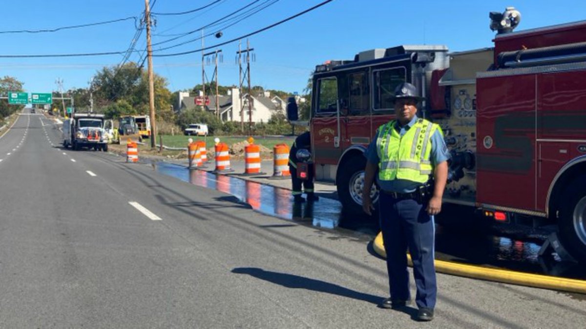 Route 1 North Shut Down, Businesses Evacuated Due to Ruptured Gas Line