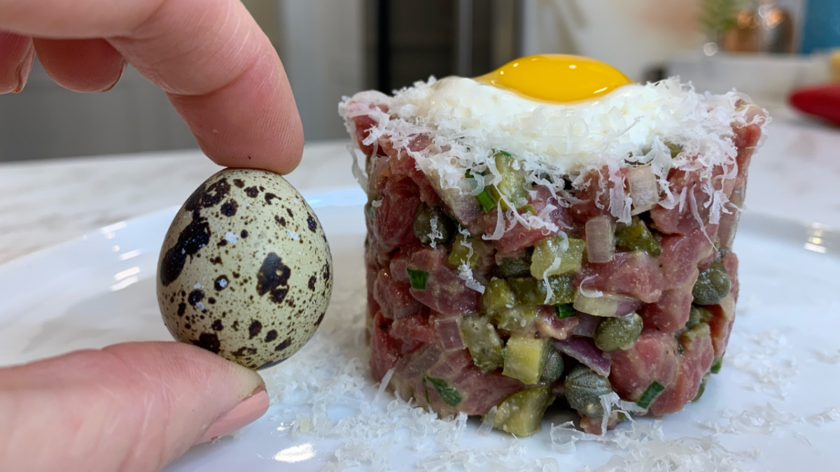 Steak Tartare Made With Wagyu Beef Recipe Necn 3688