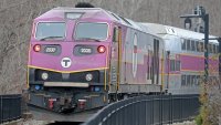 Keolis commuter rail workers protest wages, benefits