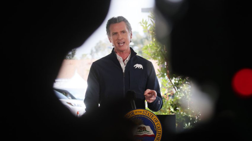 California Governor Gavin Newsom.