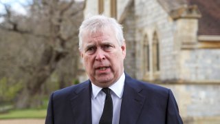 Britain's Prince Andrew during a television interview