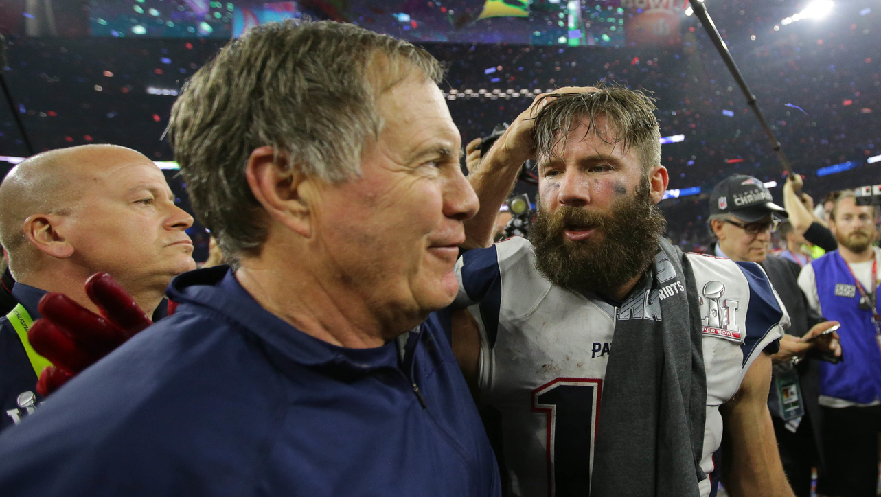 Bill Belichick, Robert Kraft Praise Julian Edelman After Patriots WR ...