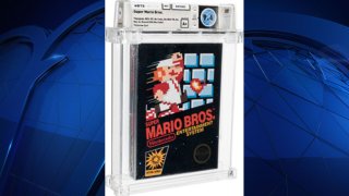 An unopened copy of Nintendo's Super Mario Bros. that was bought in 1986 and then forgotten about in a desk drawer has sold at auction for $660,000.