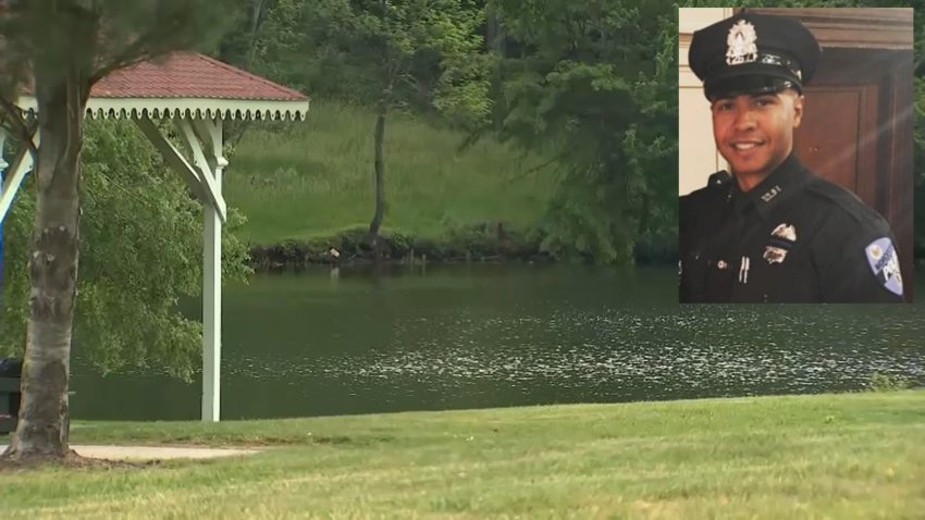 Worcester Police Officer Manny Familia died Friday while trying to save a 14-year-old male, who also died, from the water at Green Hill Park.