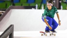 Mariah Duran of the United Satates competes during the finals of the WS/SLS 2019 World Championship at Parque Anhembi on September 22, 2019 in Sao Paulo, Brazil.