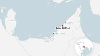 A fire was reported to have erupted on a ship at the Jebel Ali port in Dubai, United Arab Emirates late Wednesday July 7, 2021, according to a Twitter post from Dubai’s state-run media office.