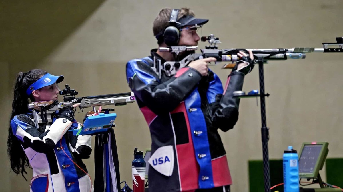 U.S. Shooters Take Silver in New Mixed Team Rifle Event – NECN