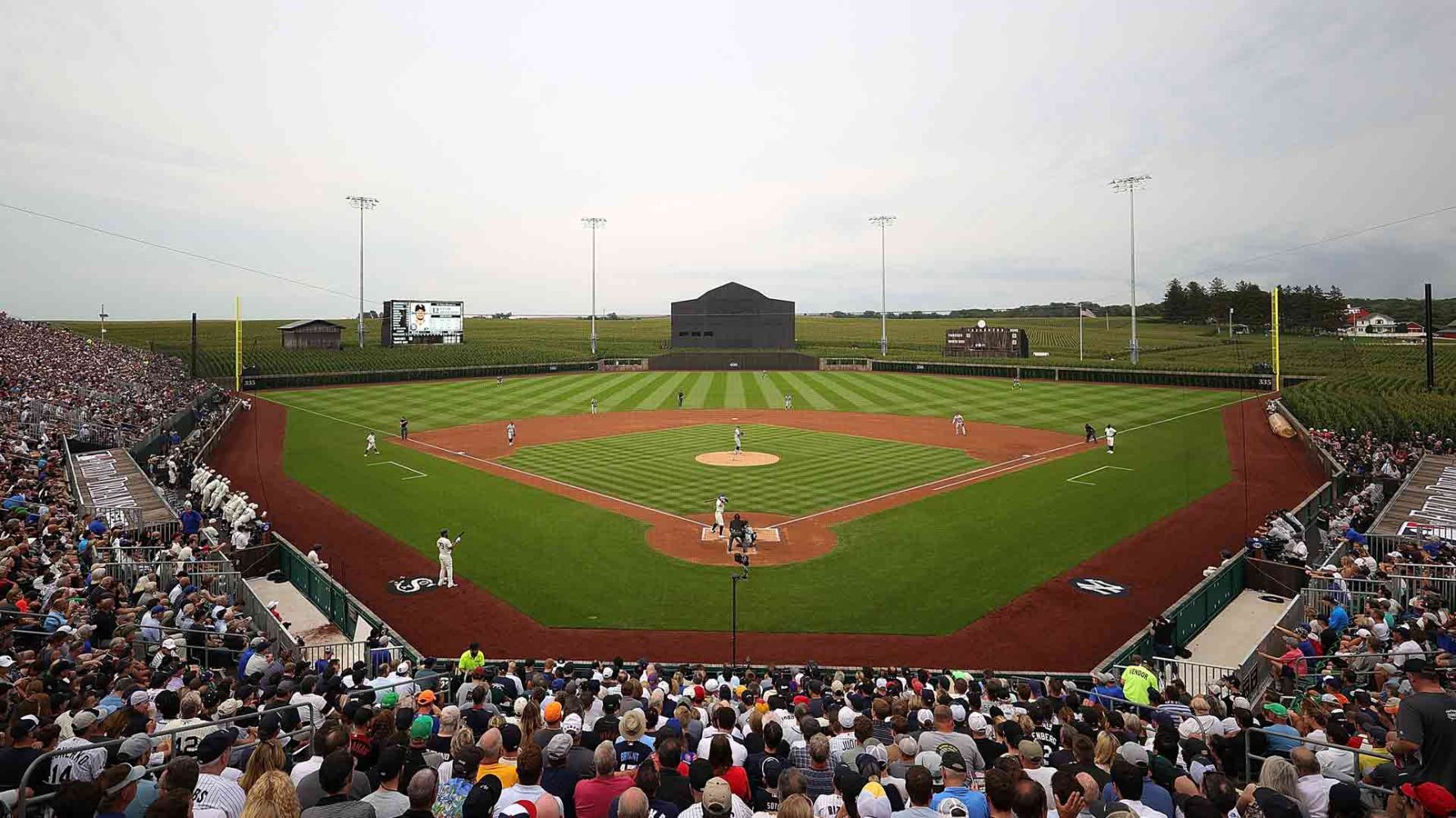 MLB Field of Dreams Game White Sox Top Yankees in Iowa Cornfield NECN