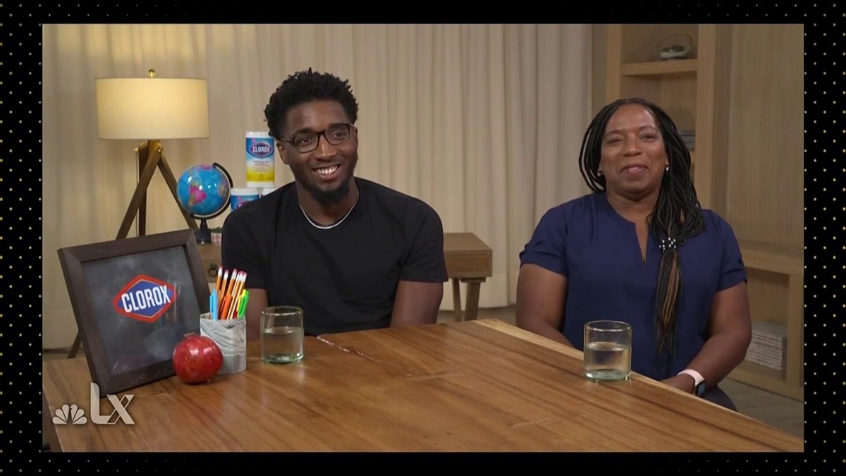 Utah Jazz Star Donovan Mitchell and His Mom Talk About Donating to