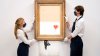 Shredded Banksy Artwork Sells for $25.4 Million at Auction