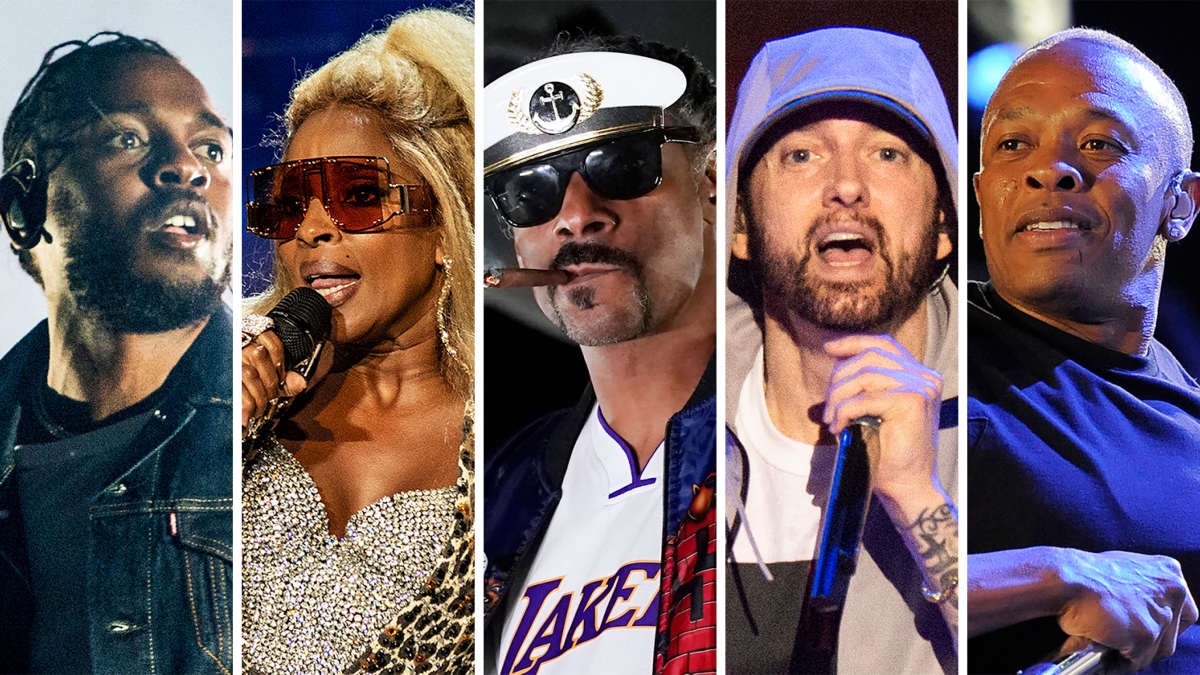 Kendrick Lamar, Eminem, and More Performing at Super Bowl