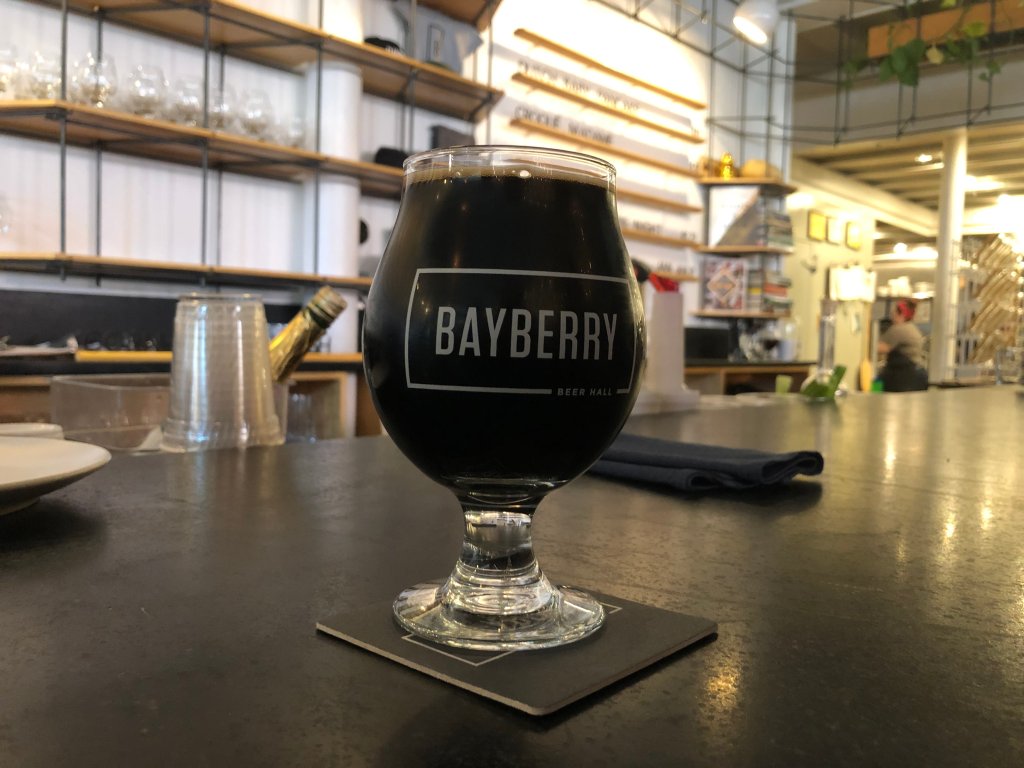 A beer at Bayberry Beer Hall