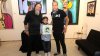 10-Year-Old Artist Getting Buzz at Art Miami