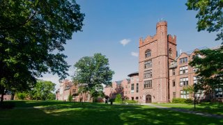 A file photo of Mount Holyoke College.