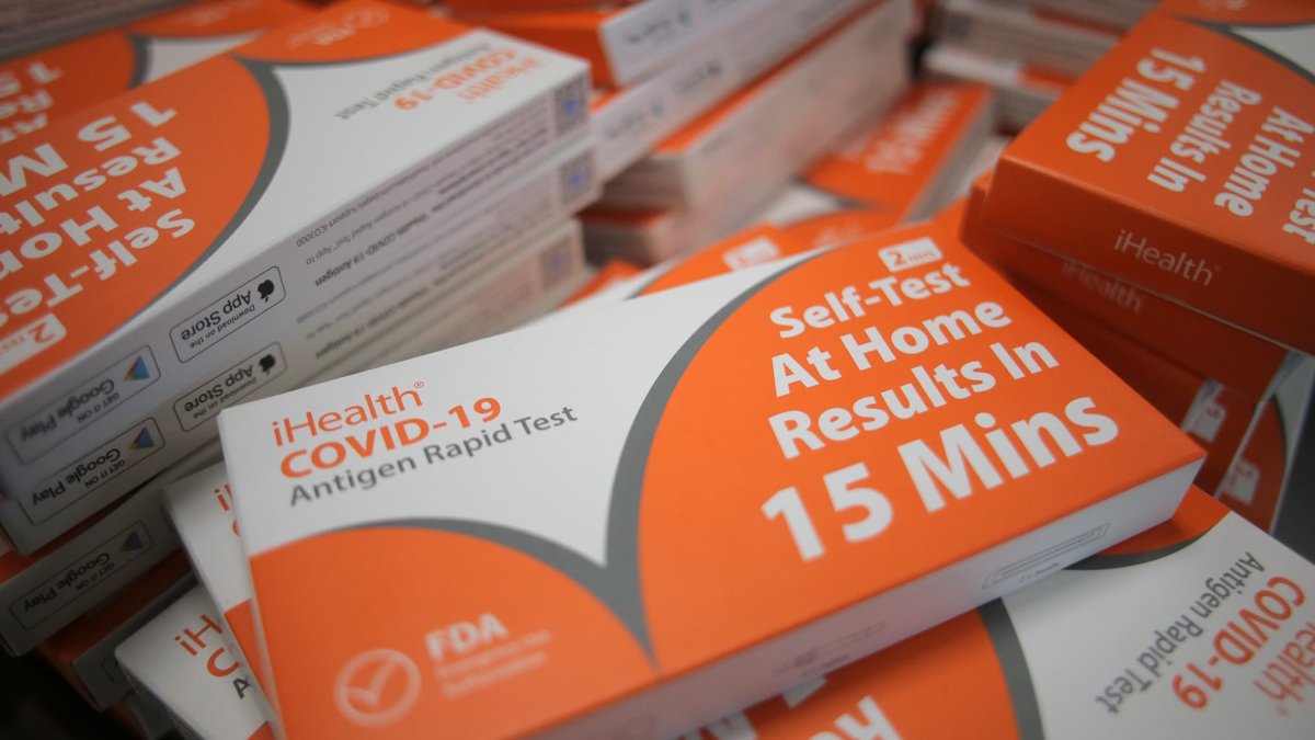 3rd Round of Free COVID Tests Available, With 8 Tests a Household – NECN