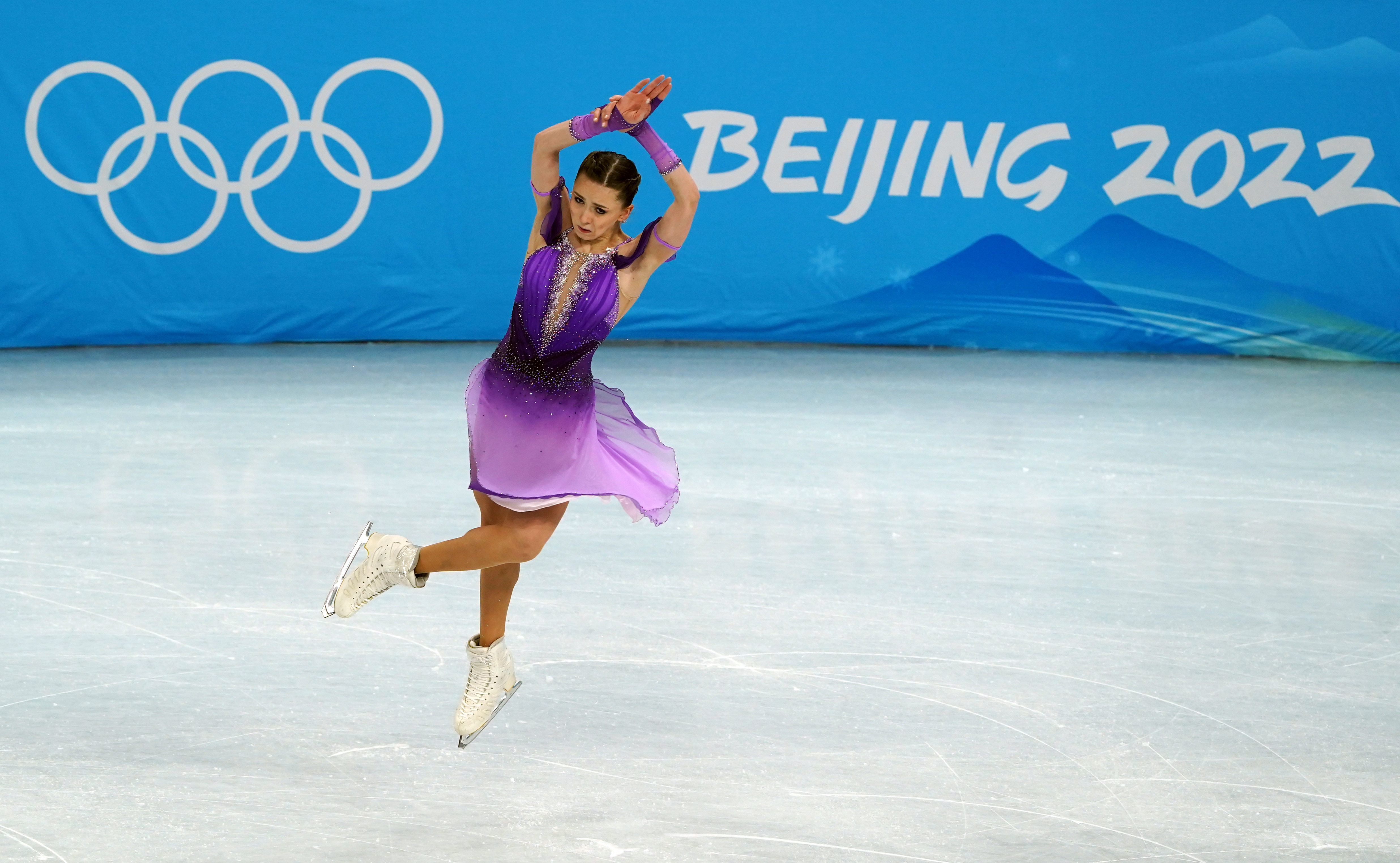 Figure Skater Kamila Valieva, 15, Lands Triple Axel at Olympics