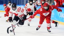 masks Canada ROC Women's Hockey Beijing Olympics