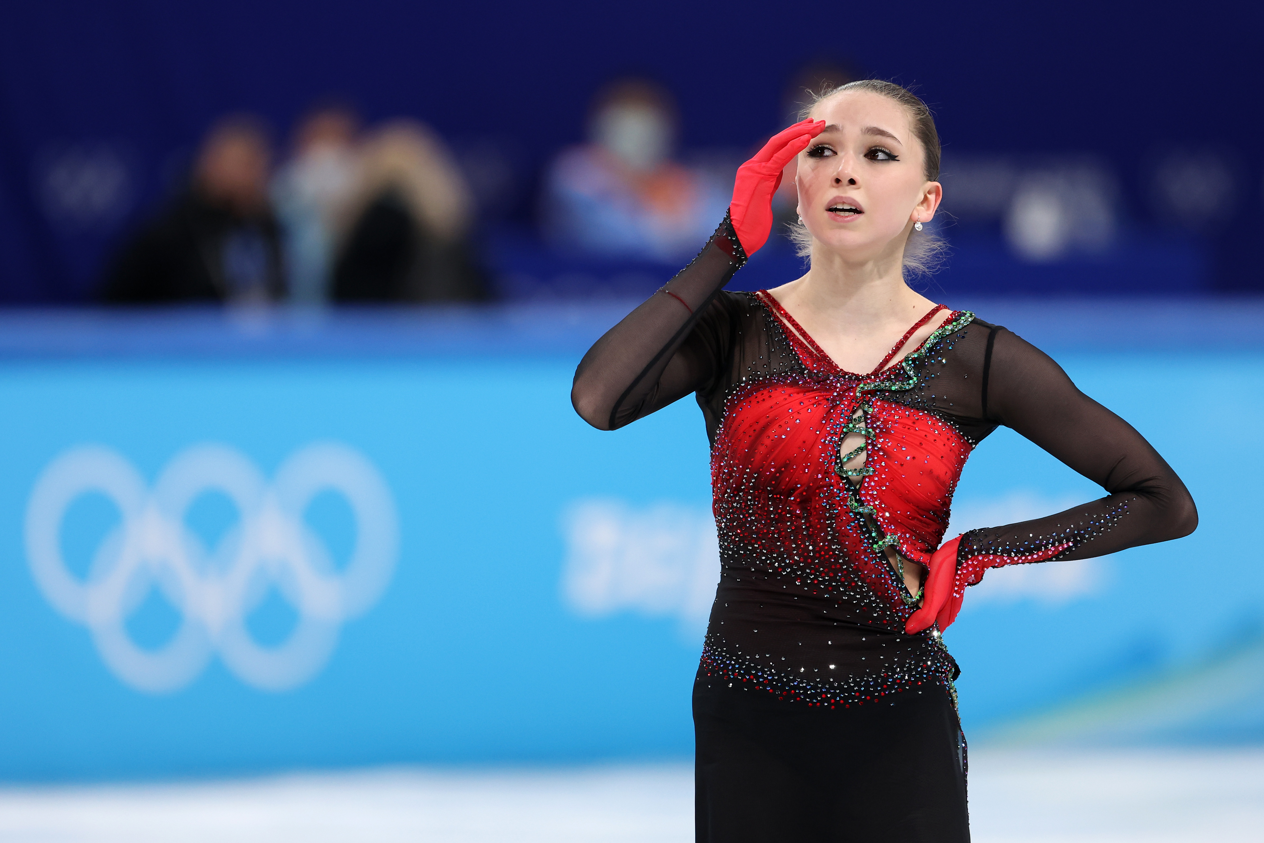 Watch ROCs Kamila Valieva Practices With Olympic Status in Limbo