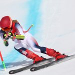 Mikaela Shiffrin of Team United States skis during the Women's Super-G