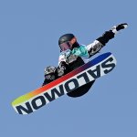 Hailey Langland of Team USA performs a trick during the Women's Snowboard Big Air final on day 11 of the Winter Olympics at Big Air Shougang on Feb. 15, 2022, in Beijing, China.