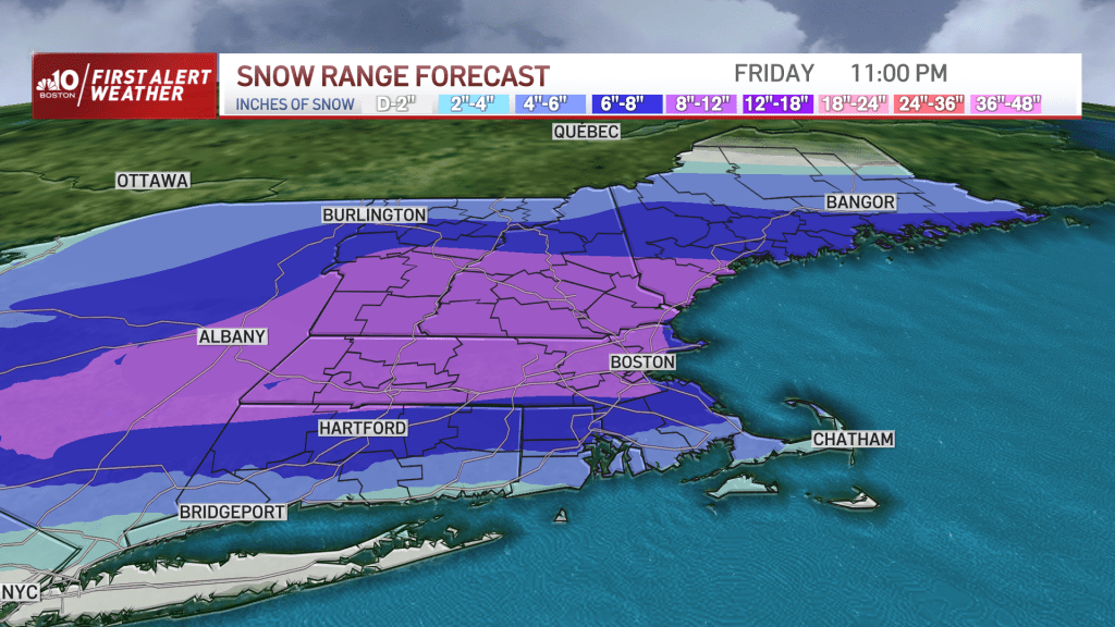 How Much Snow Will Boston Get This Winter? Here's What We Know – NBC Boston