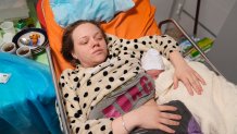 Mariana Vishegirskaya baby ukraine hospital
