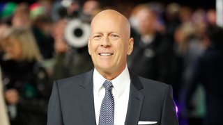 US actor Bruce Willis poses on arrival for the European premiere of Glass in central London on January 9, 2019.
