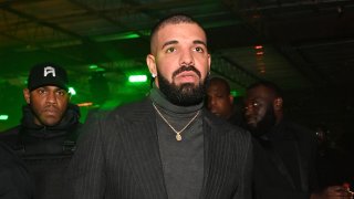 Drake seen on Nov. 17, 2021, in Atlanta, Georgia.